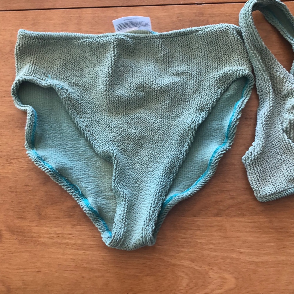 YouSwim sage two piece swim suit in sage
